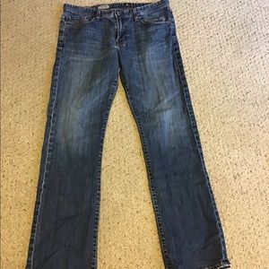 AG ADRIANO GOLDSCHMIED MENS STRAIGHT LEG JEANS SZ 36 x 34 THE PROTEGE GUC.